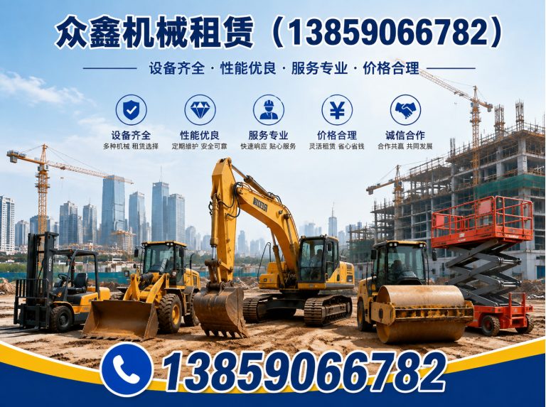 平潭县福州设备租赁展示图